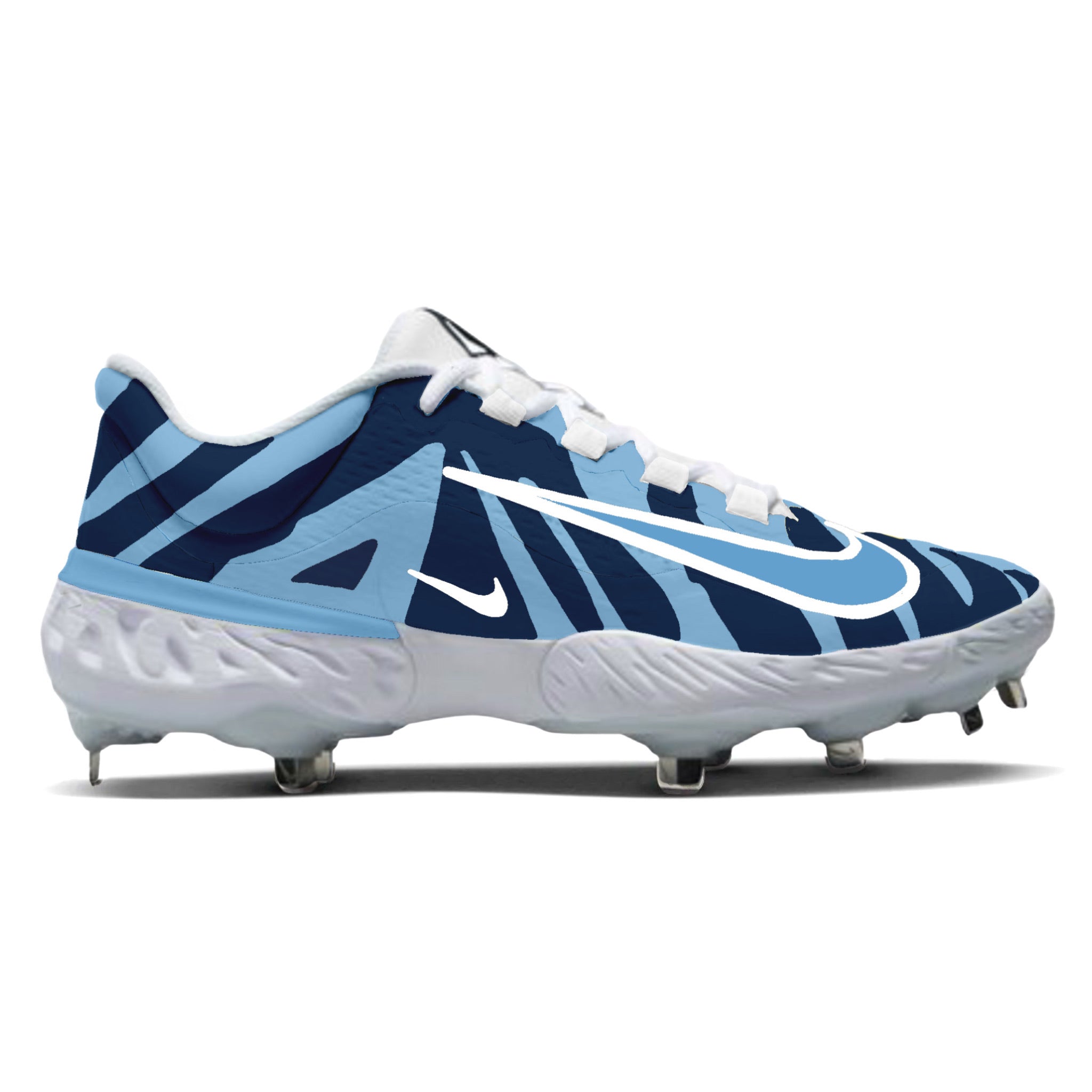"Midnight Current" Nike Alpha Huarache Elite 4 Low Cleats