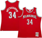 Milwaukee Bucks Giannis Antetokounmpo Mitchell & Ness Swingman jersey
