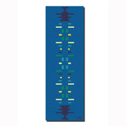 Blue Rush Flow — Mn25 6mm Non-slip Yoga Mat