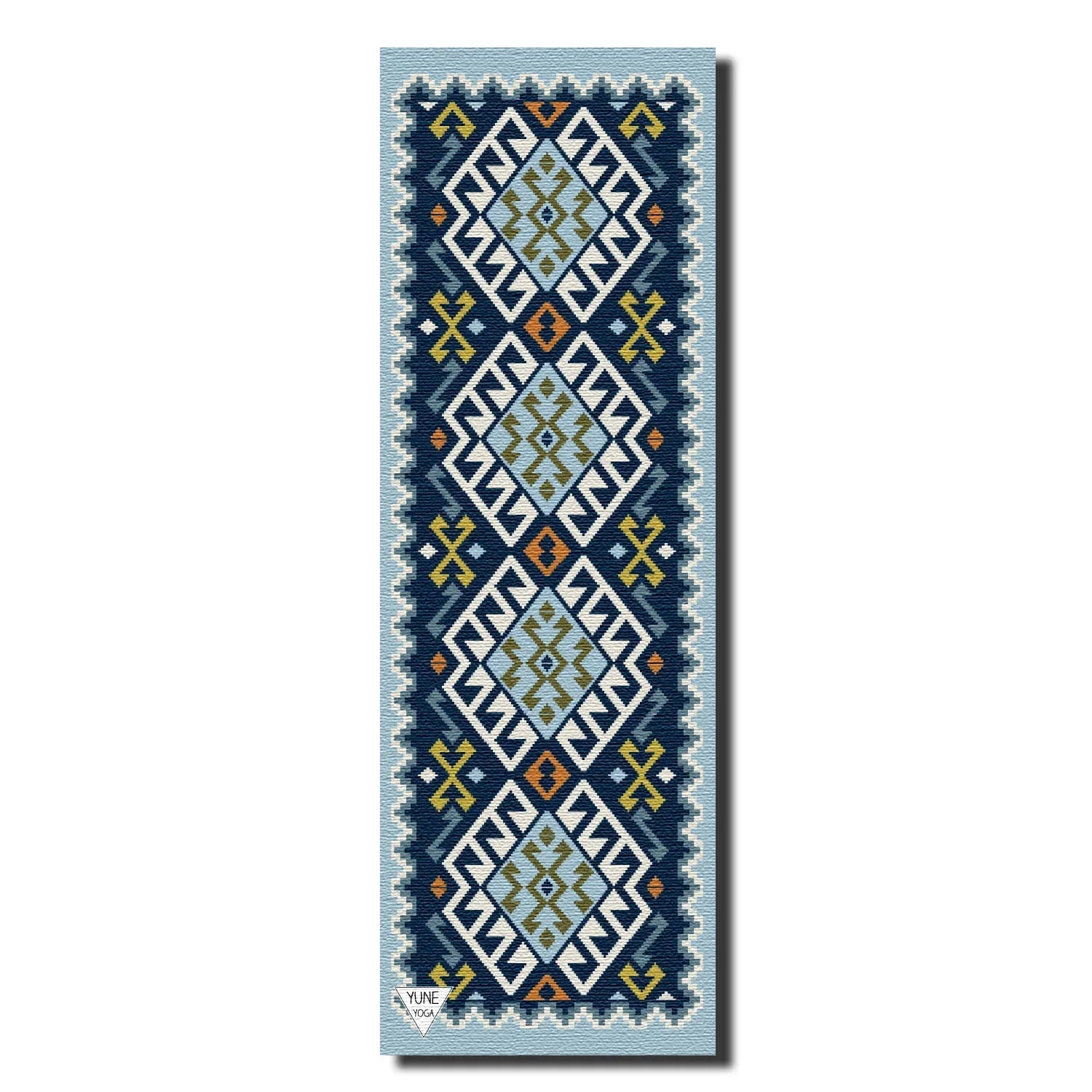 Yoga Mat | 6mm Thick | Blue | Non-slip | Eco Friendly | Yune Yoga | Moab River