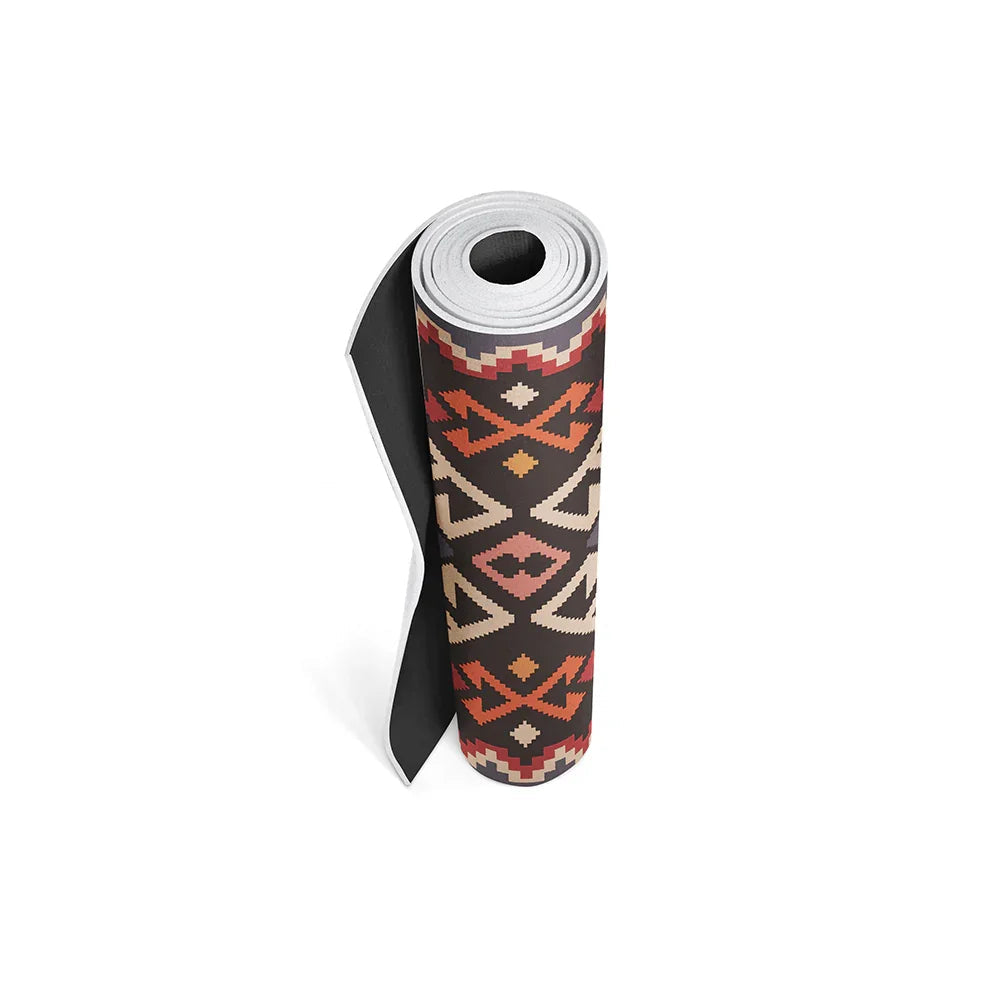 Moab Sunset Yoga Mat – 6 Mm Extra Thick, Double-sided Non-slip, Eco-friendly Per With  Red Canyon Sunset Design | Yune Yoga