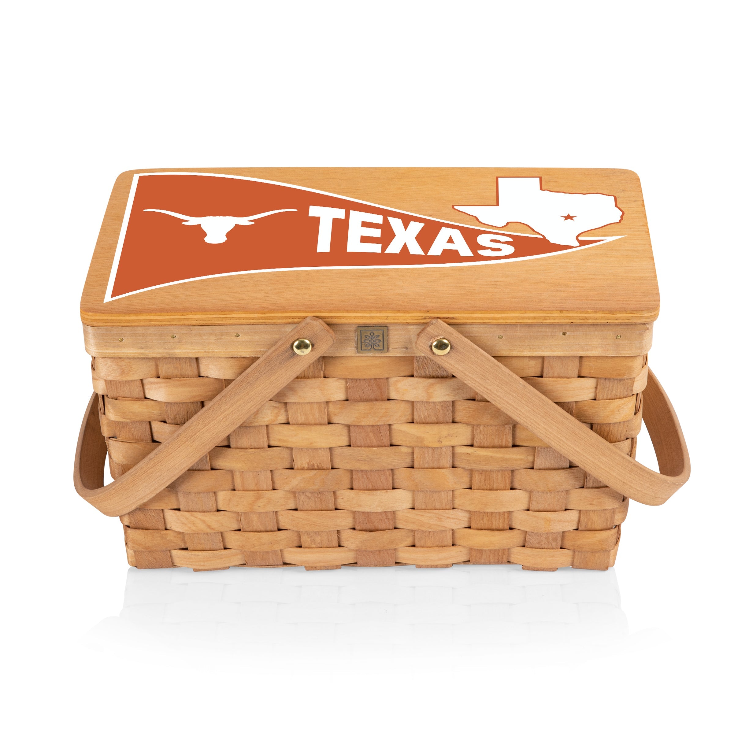 Texas Longhorns Poppy Personal Picnic Basket