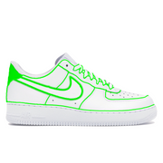 "Neon Lines" Nike Air Force 1 Low Shoes