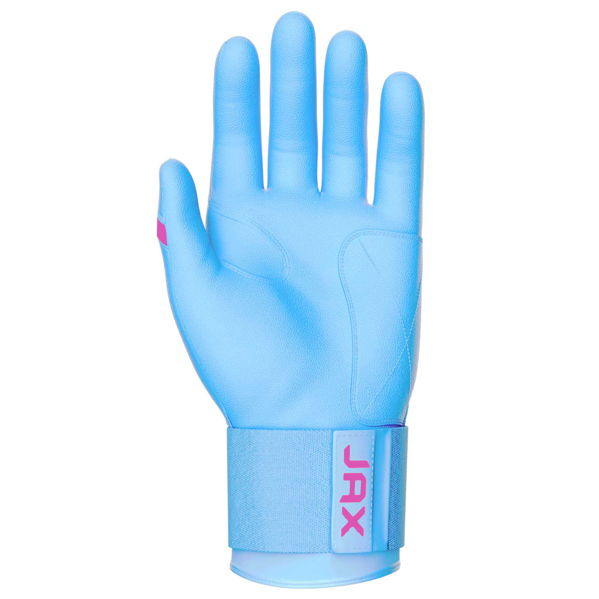 Cotton Candy Strap Cuff Batting Gloves