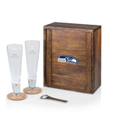 Seattle Seahawks Pilsner Beer Glass Gift Set
