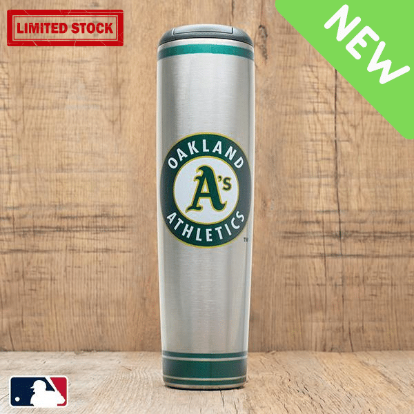 Oakland Athletics Dugout Mug® | Stainless Steel Baseball Bat Mug