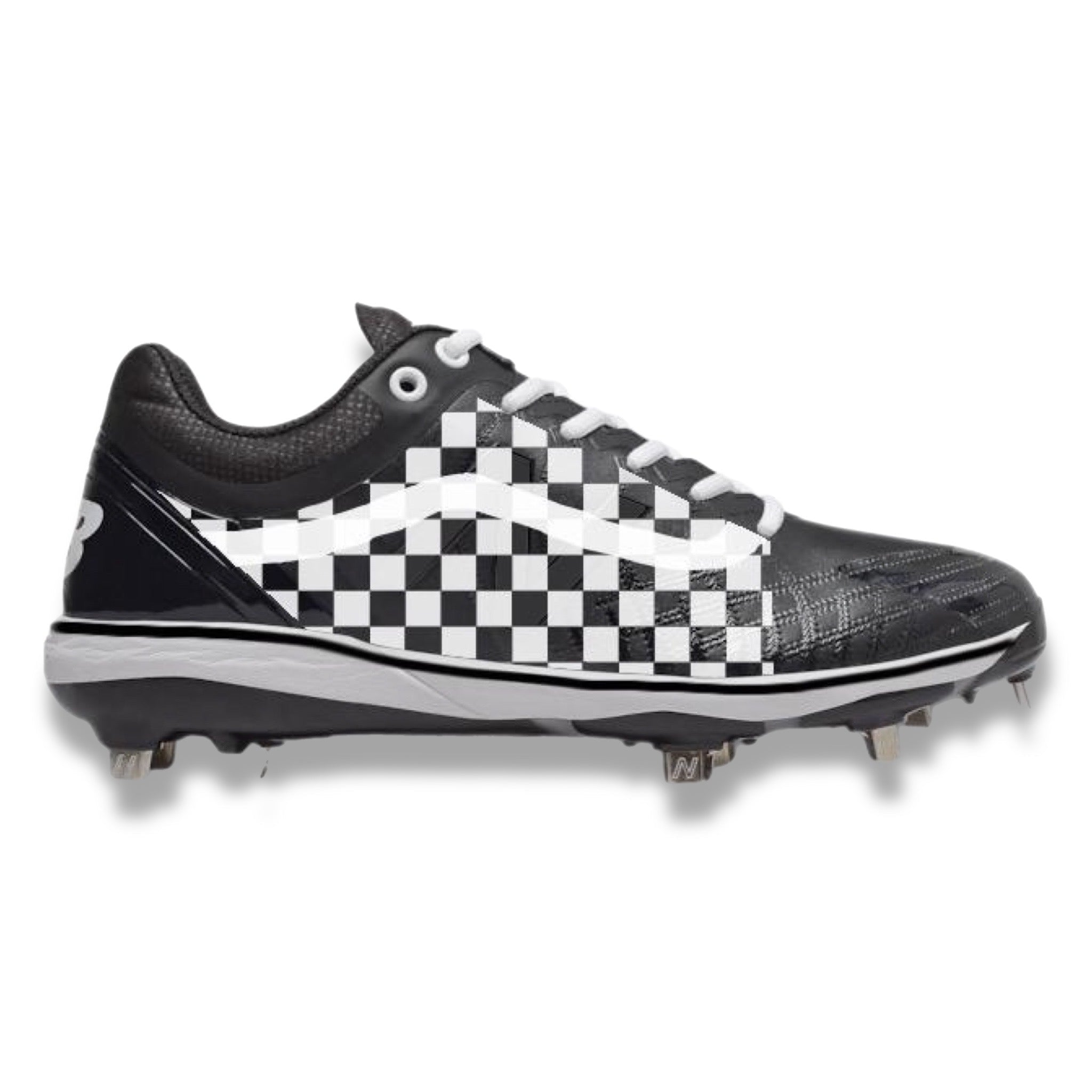"Old Skool Checkerboard" New Balance 4040v5 Cleats