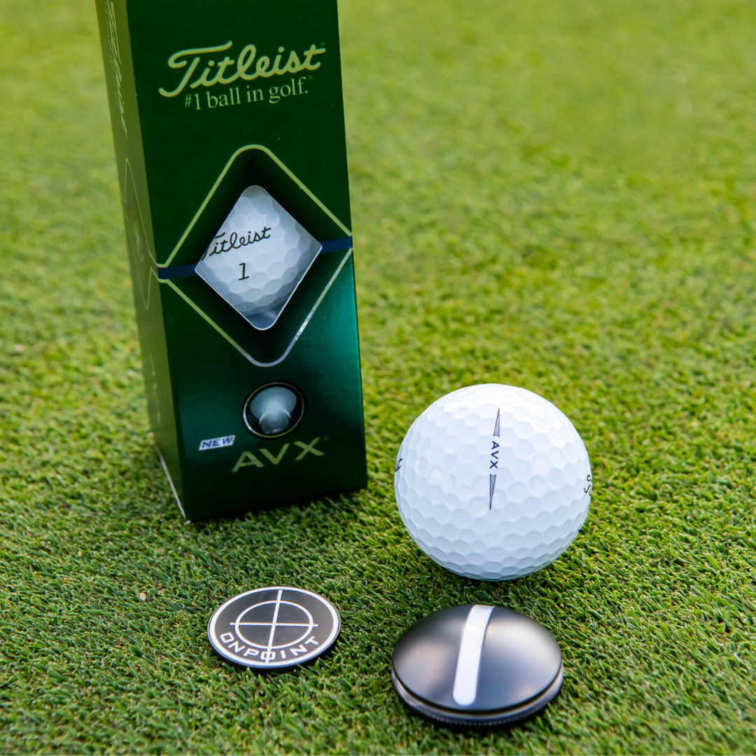 One Rail Golf Ball Markers