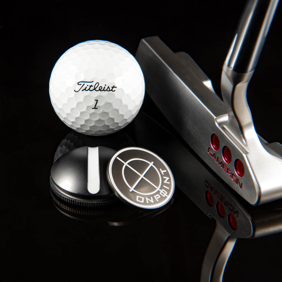 One Rail Golf Ball Markers