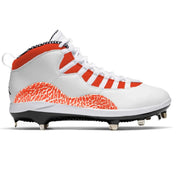 "Orange Cement” Jordan 10 Retro Metal Baseball Cleats
