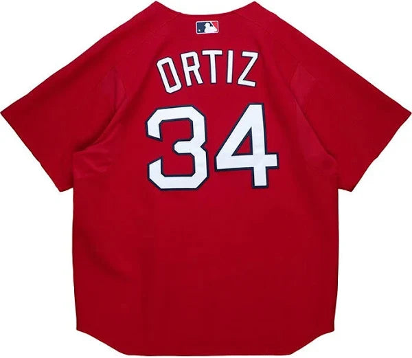 Boston Red Sox David Ortiz Authentic Bp Jersey