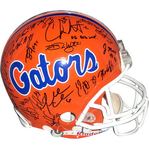 2006 Florida Gators National Championship Team Pro Line Autographed Helmet