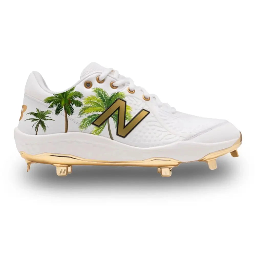 "Palm Trees" New Balance 3000v5 Cleats