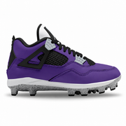 "Purple Cactus" Jordan 4 Retro MCS Cleats