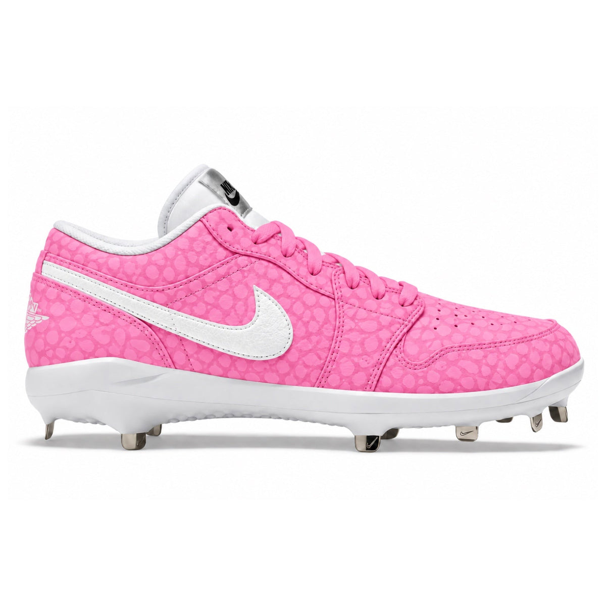 "Pink Grinch" Jordan 1 Retro Cleats
