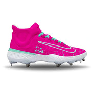 "Pink Tint" Nike Alpha Huarache Elite 4 Mid Cleats