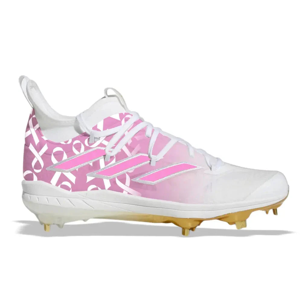"Pink Ribbon" Adidas Adizero Afterburner NWV Cleats