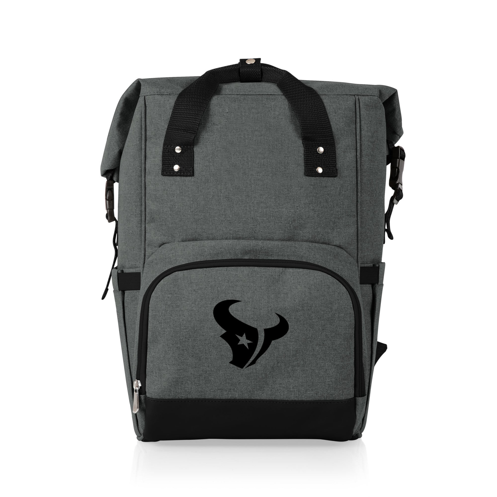 Houston Texans On The Go Roll-Top Backpack Cooler