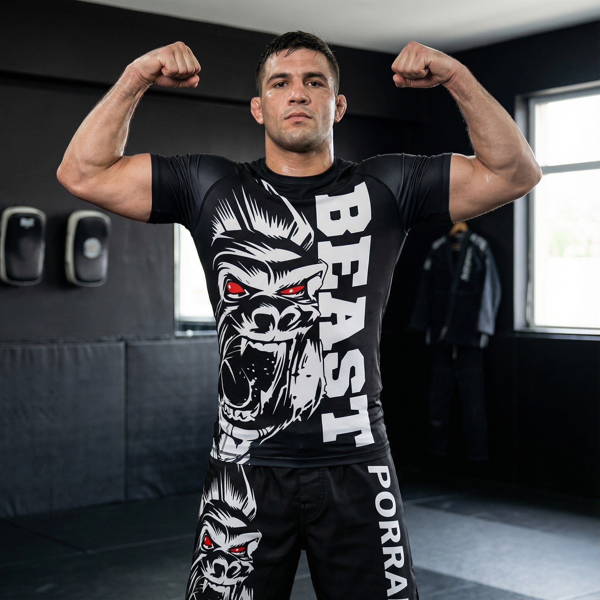 Gorilla Beast Short Sleeve Rash Guard