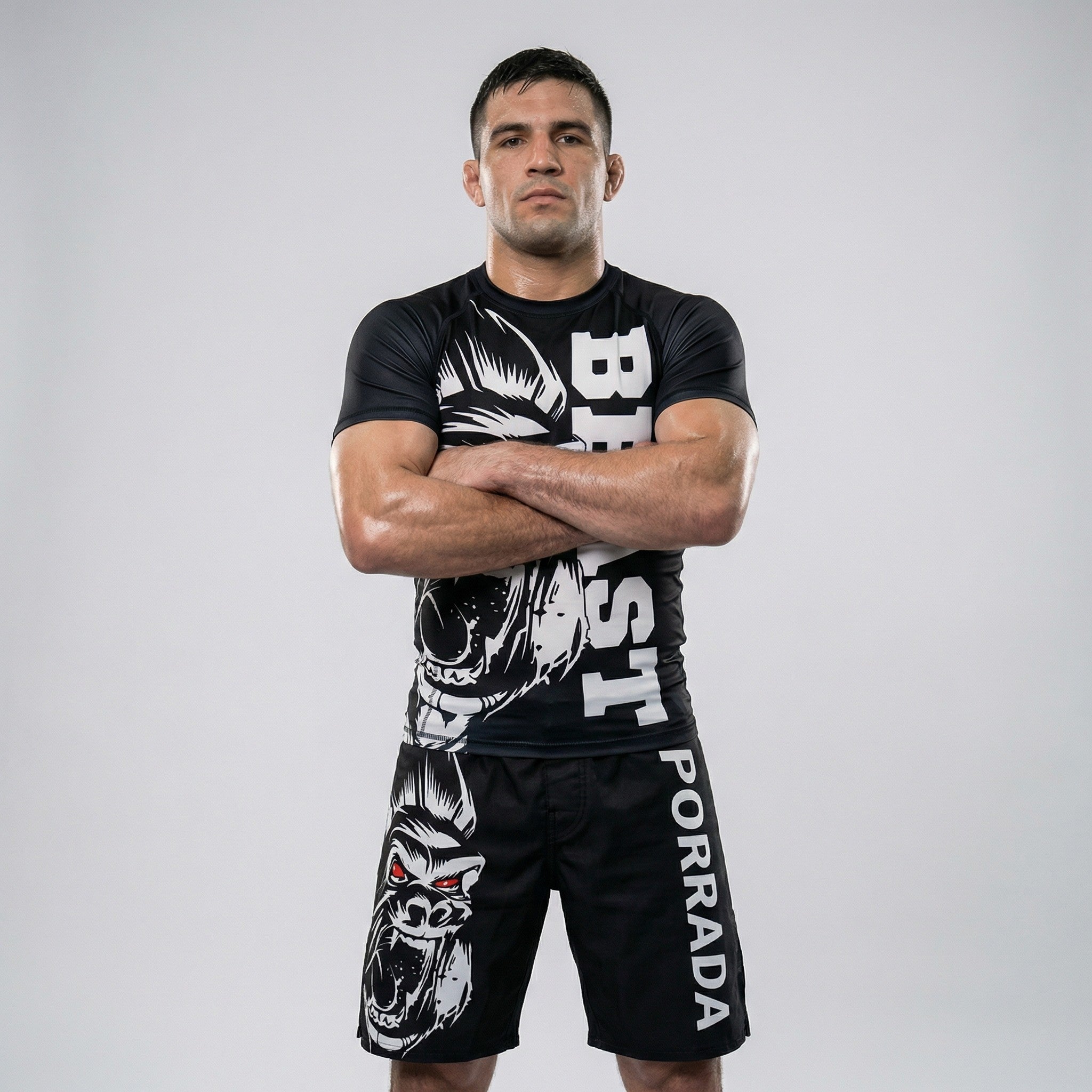 Gorilla Beast Short Sleeve Rash Guard