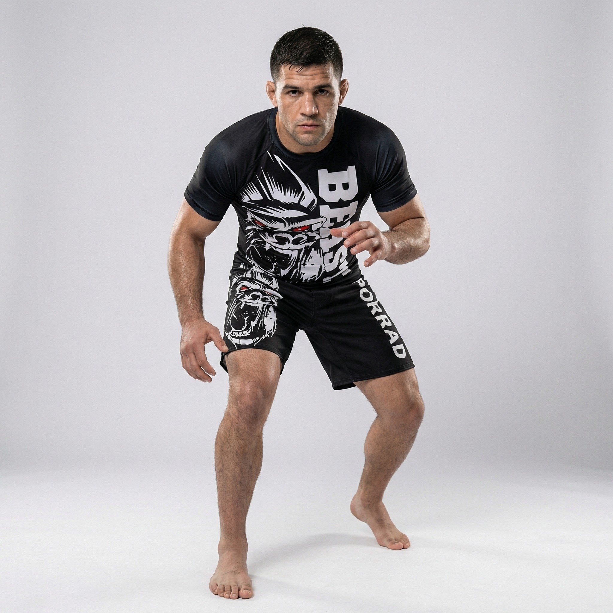 Gorilla Beast Short Sleeve Rash Guard