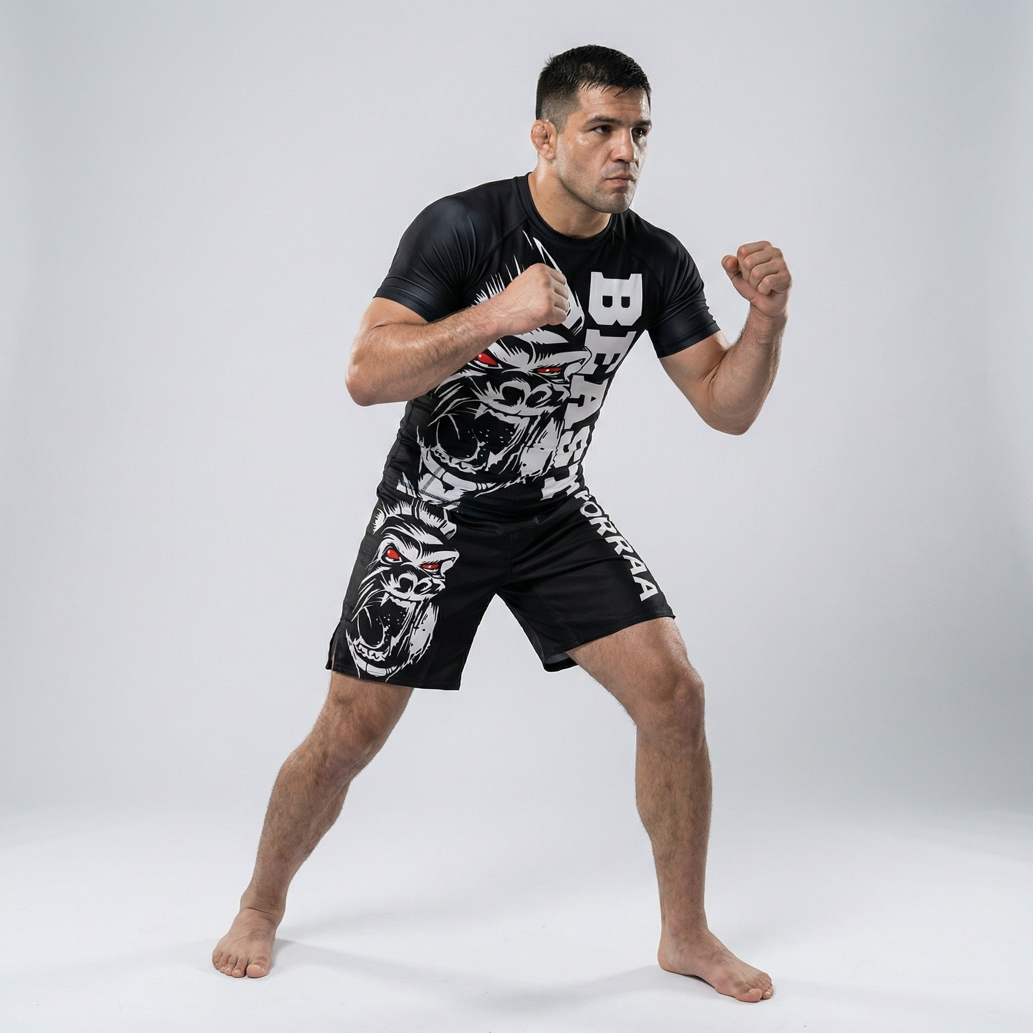Gorilla Beast Short Sleeve Rash Guard