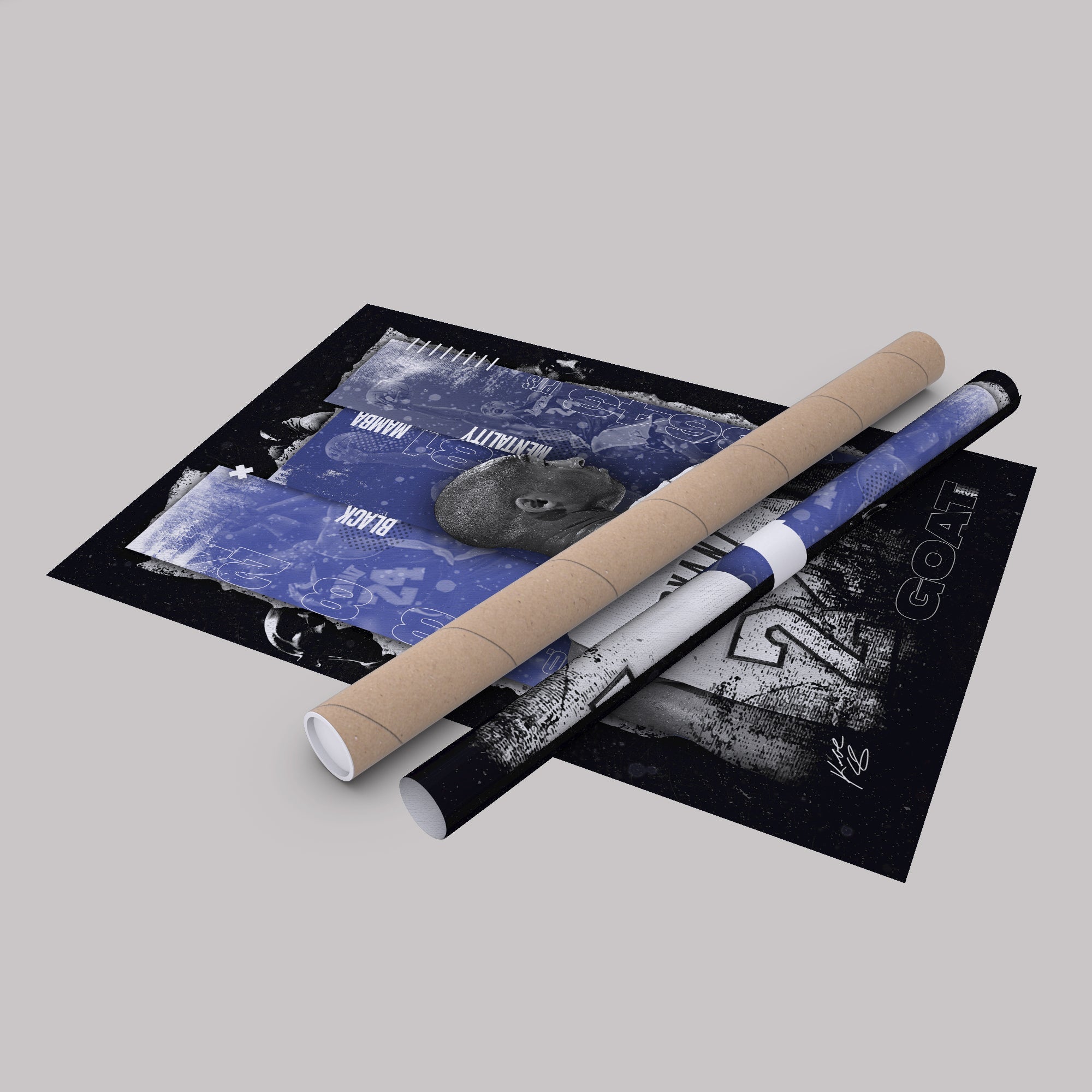 Black Mamba Mentality Kobe Bryant NBA Canvas Art