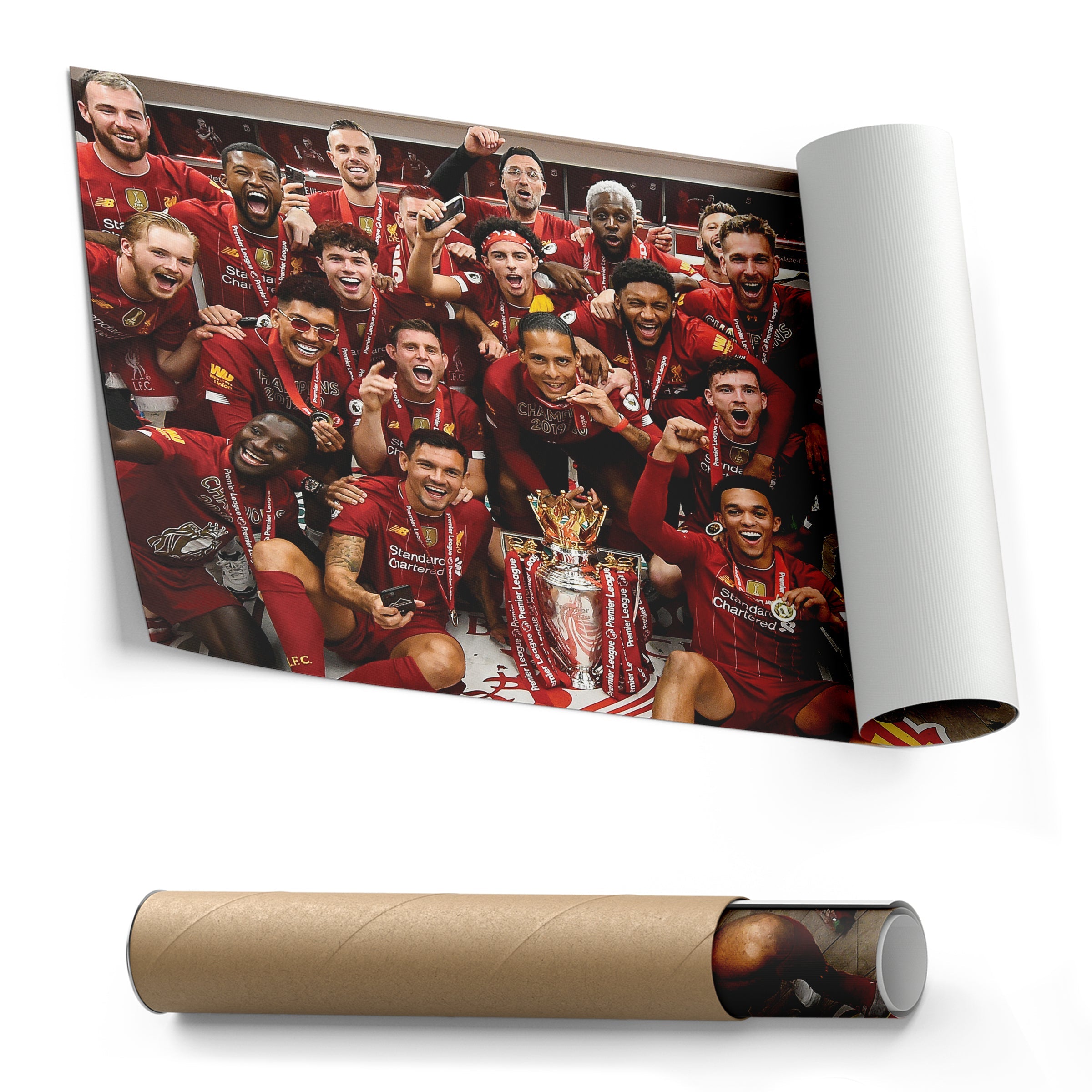 Liverpool Champions Canvas Wall Art