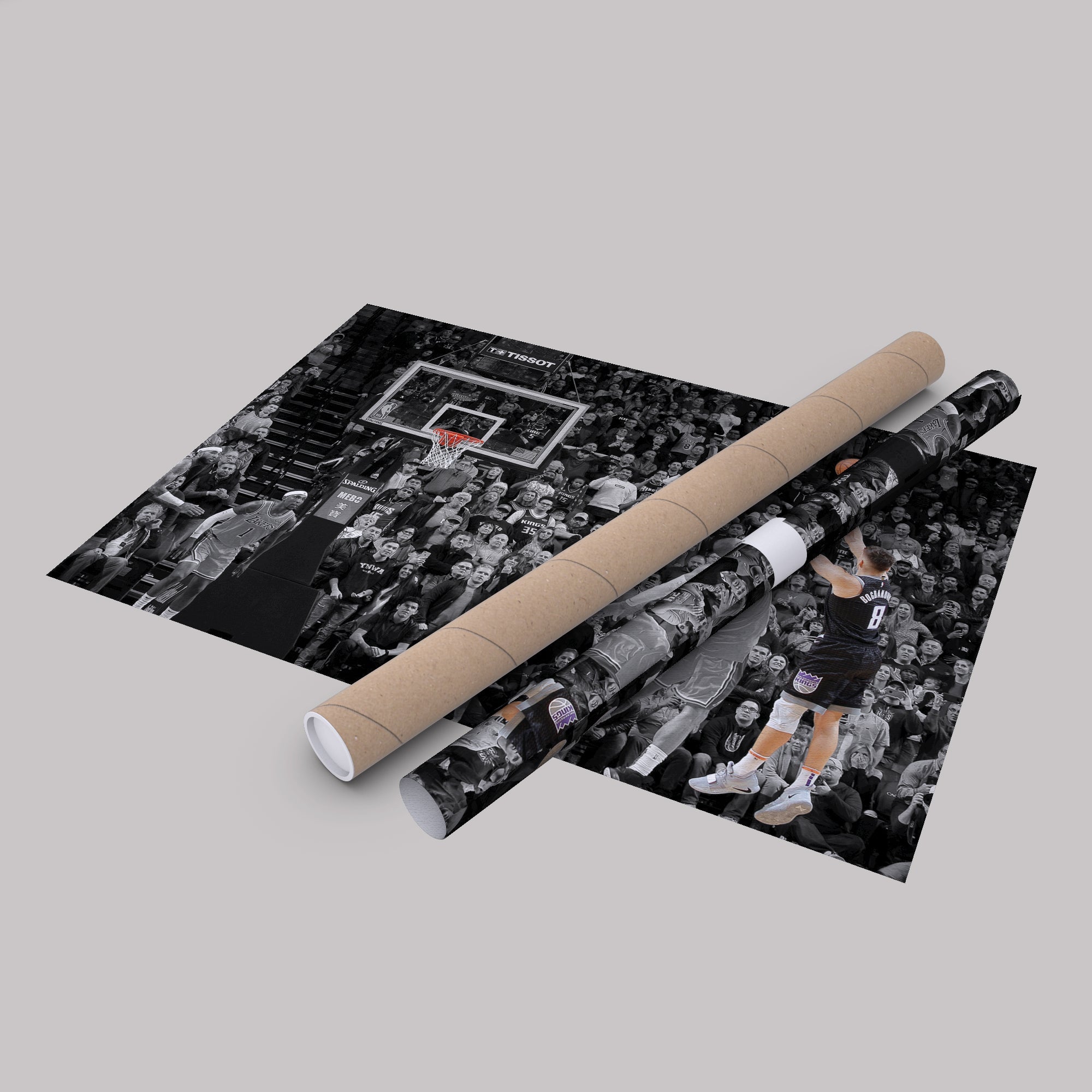 NBA Bogdan Bogdanovic Buzzer Beater vs Lakers Canvas Wall Art Decor