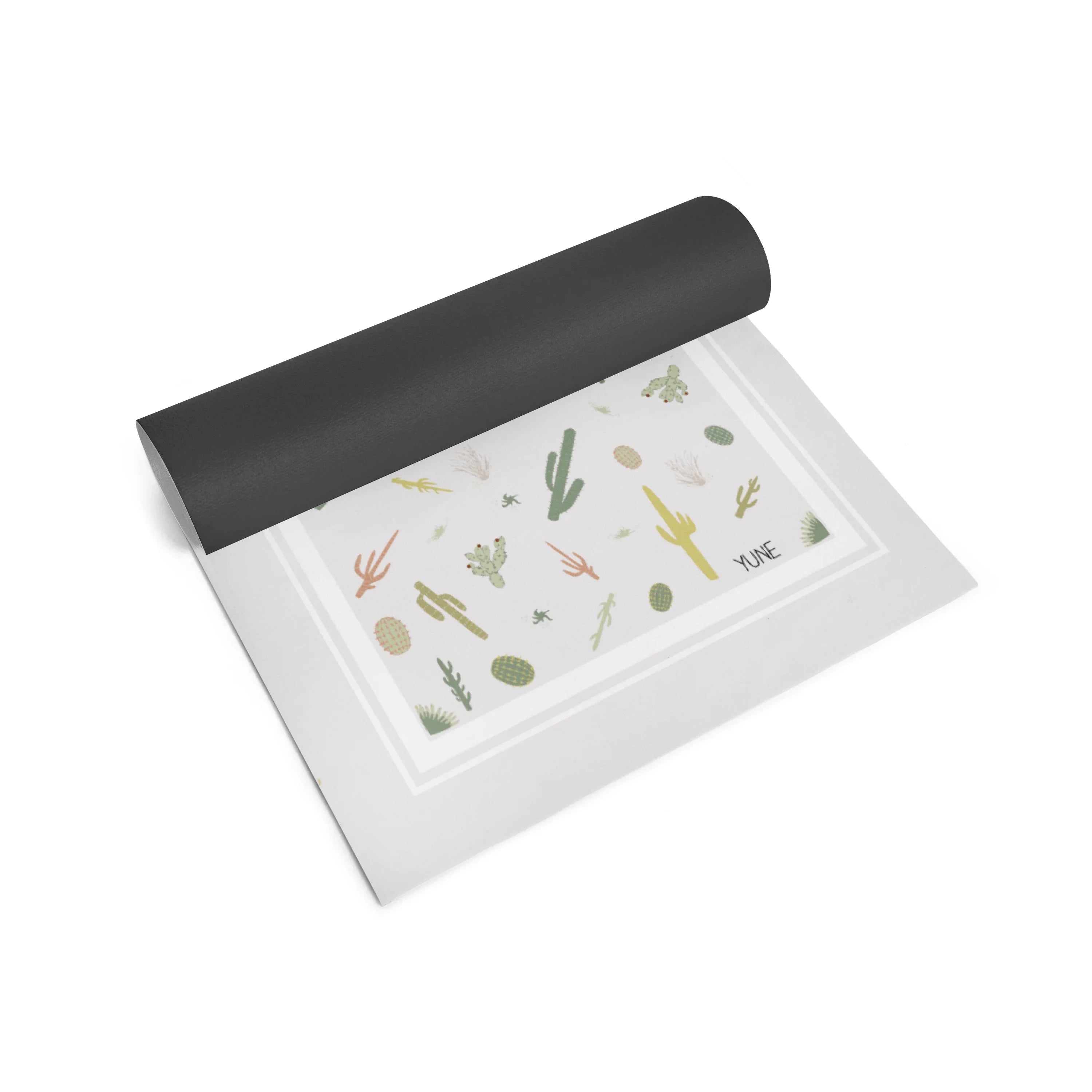 Yoga Mat | 6mm Thick | White | Non-slip | Eco Friendly | Yune Yoga | Juno