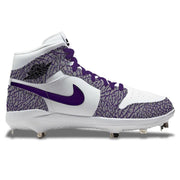 "Purple Elephant" Jordan 1 Retro Cleats
