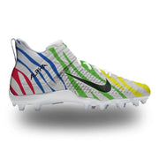 "Rainbow Zebra" Nike Alpha Menace Varsity 2 Cleats