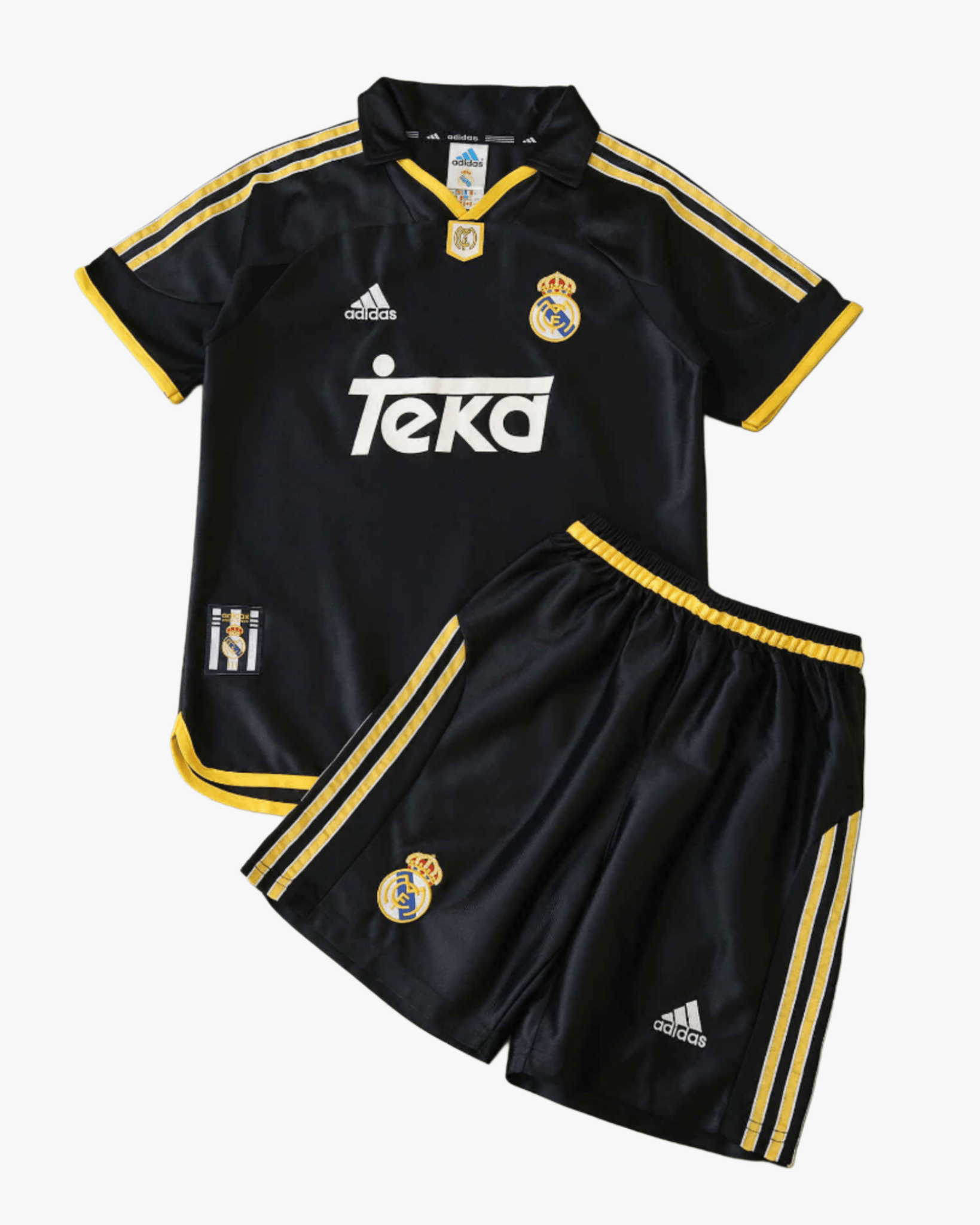 Real Madrid Retro Away 1999/20 Kids Jersey & Shorts