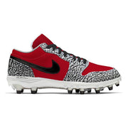 “Red Cement” Jordan 1 TD Cleats