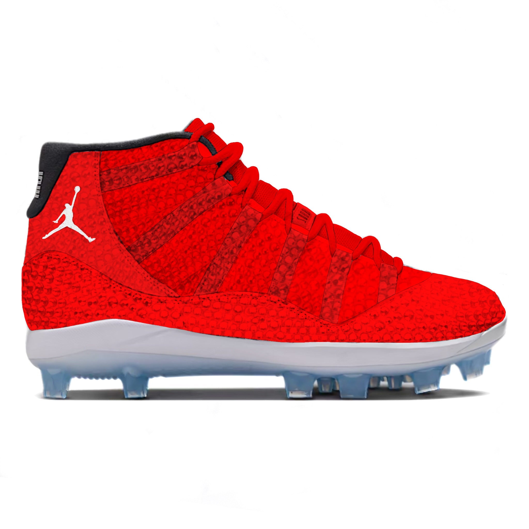 "Red Crystals" Jordan 11 Retro MCS Cleats