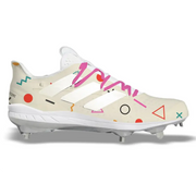 "Retro '90s Cream" Adidas Adizero Afterburner 8 Cleats