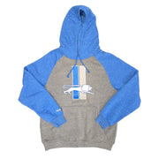 Detroit Lions Mitchell & Ness Vintage Logo Fleece Hoodie