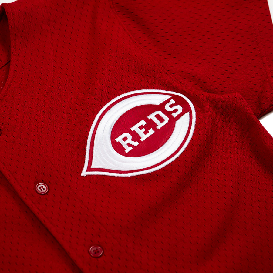 Cincinnati Reds Deion Sanders Mitchell & Ness Authentic Bp Jersey