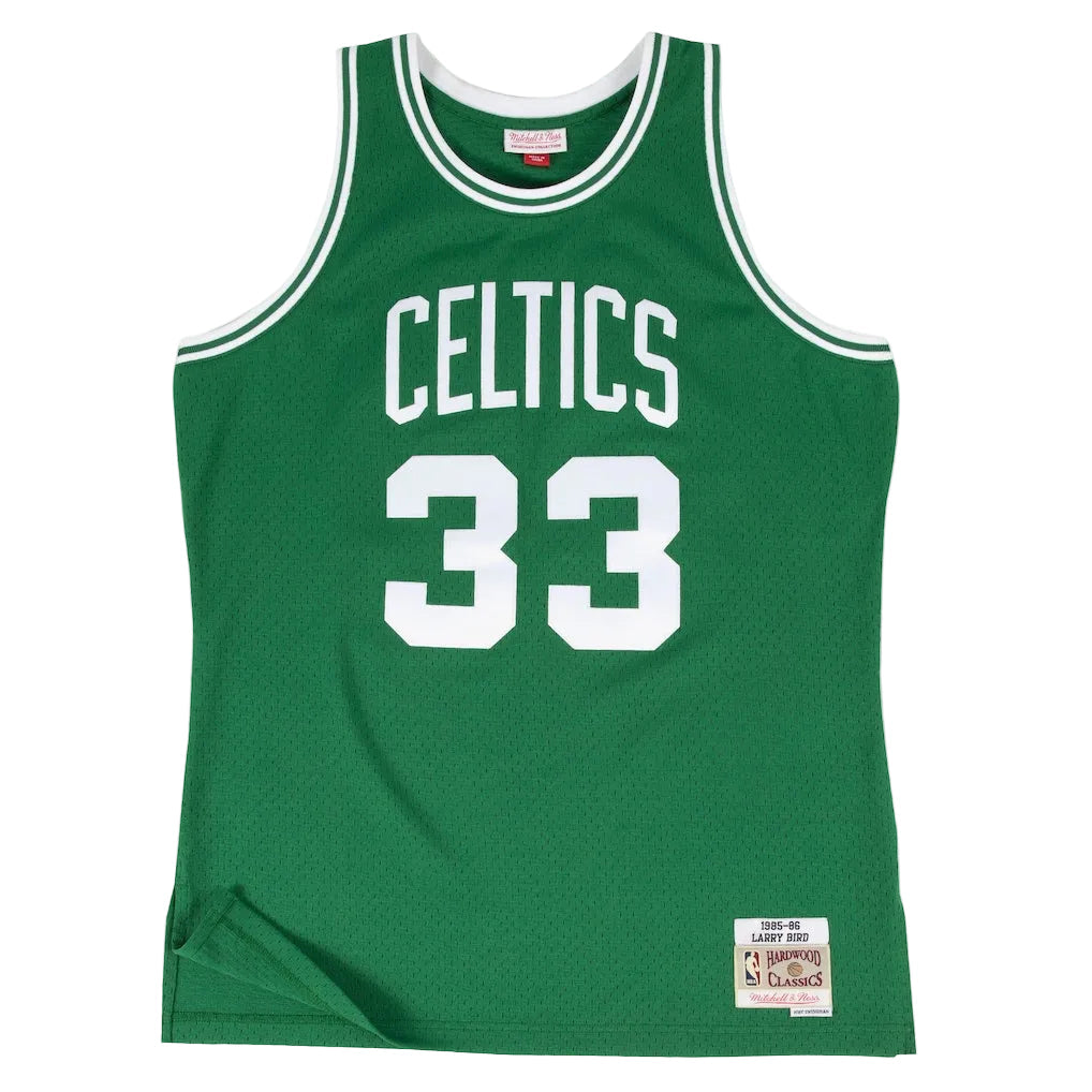 Boston Celtics Larry Bird Mitchell & Ness Swingman Jersey - Green