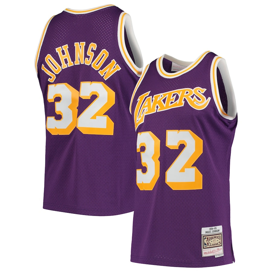 Los Angeles Lakers Magic Johnson Mitchell & Ness Swingman Jersey