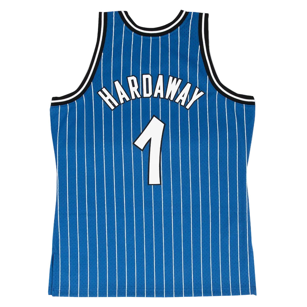 Orlando Magic Penny Hardaway 1994-95 Mitchell & Ness Swingman Jersey - Blue Pinstripe