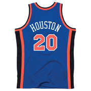 New York Knicks Allan Houston Mitchell & Ness Swingman Jersey
