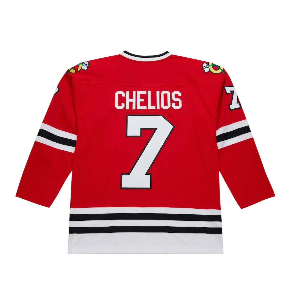 Chicago Blackhawks Chris Chelios 1991 Mitchell & Ness Jersey