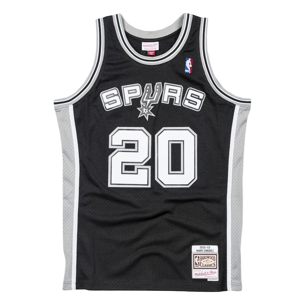 San Antonio Spurs Manu Ginobili Mitchell & Ness Swingman Jersey