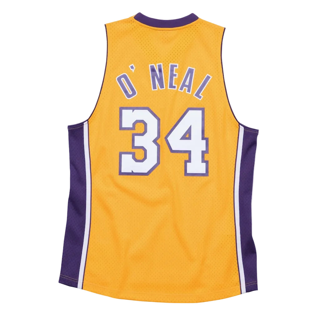Los Angeles Lakers Shaquille O'neal Mitchell & Ness Swingman Jersey