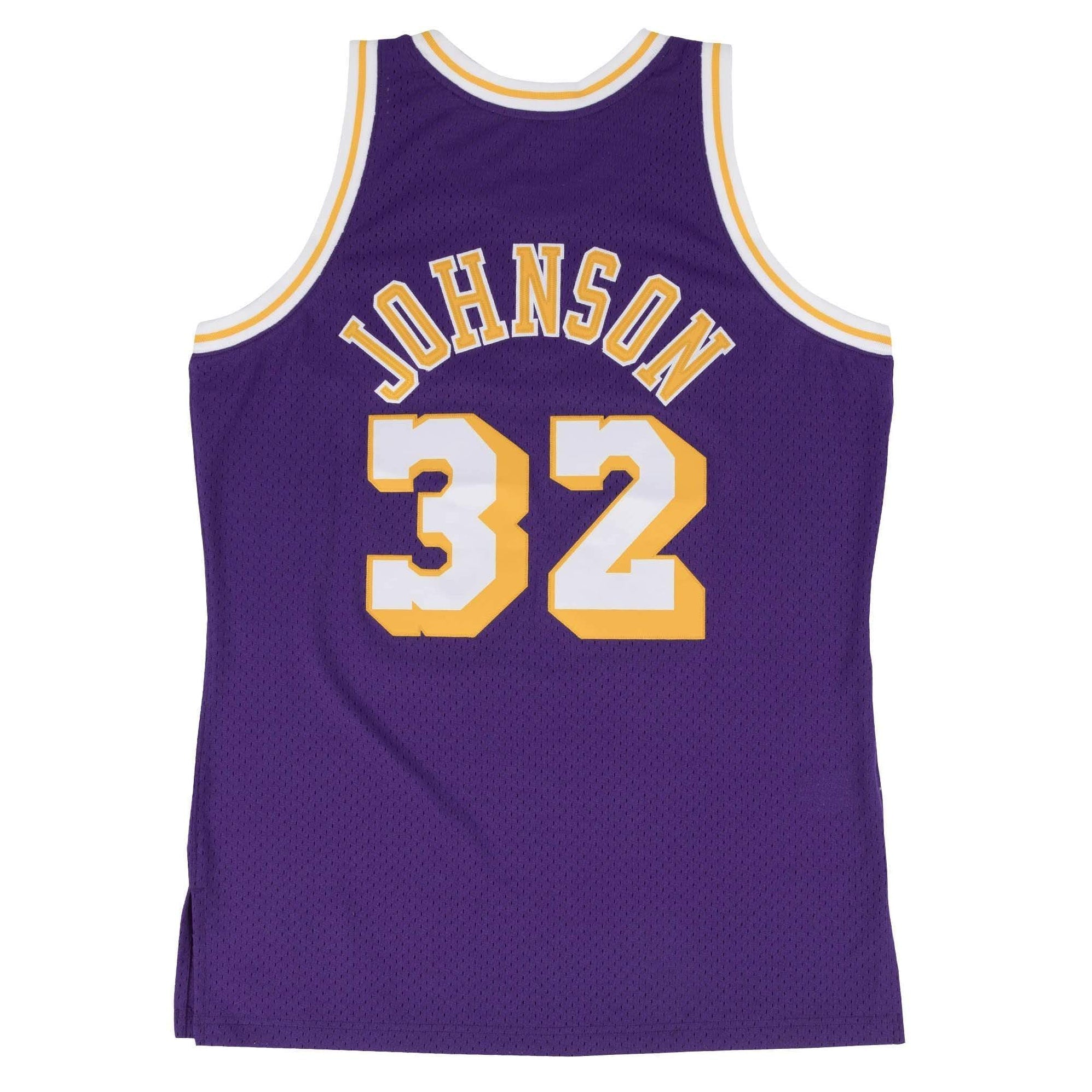 Los Angeles Lakers Magic Johnson Mitchell & Ness Swingman Jersey - Purple