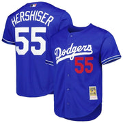 Los Angeles Dodgers Orel Hershiser 2000 Mitchell & Ness Authentic Bp Jersey