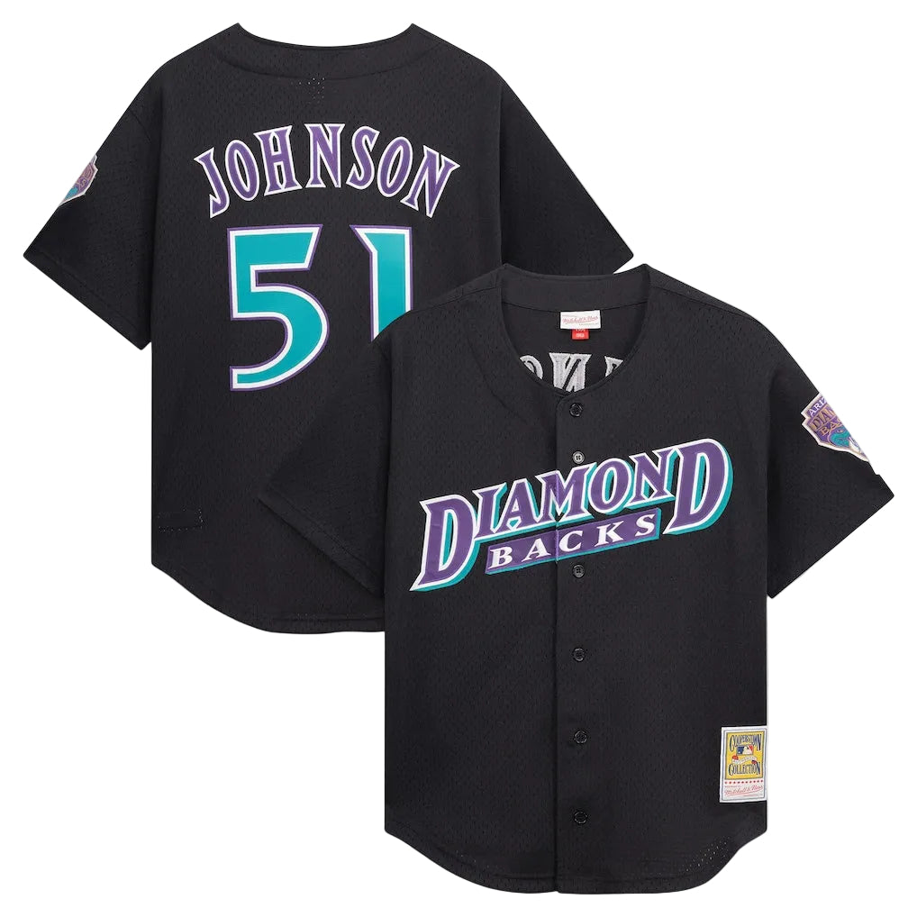 Arizona Diamondbacks Randy Johnson 1999 Mitchell & Ness Authentic Bp Jersey