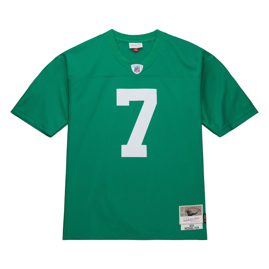 Philadelphia Eagles Michael Vick Mitchell & Ness Legacy Jersey- Kelly Green