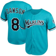 Florida Marlins Andre Dawson Mitchell & Ness BP Jersey